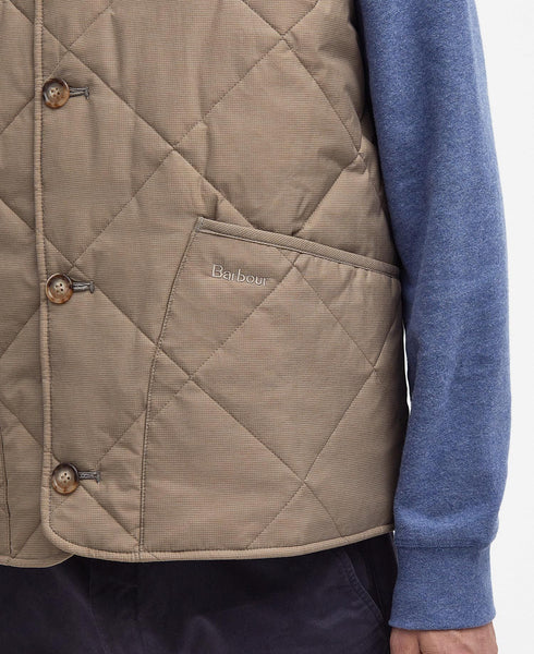 Barbour Gilet Gilet Tarn Liddlesdale trapuntato Sand - Francavilla Moda